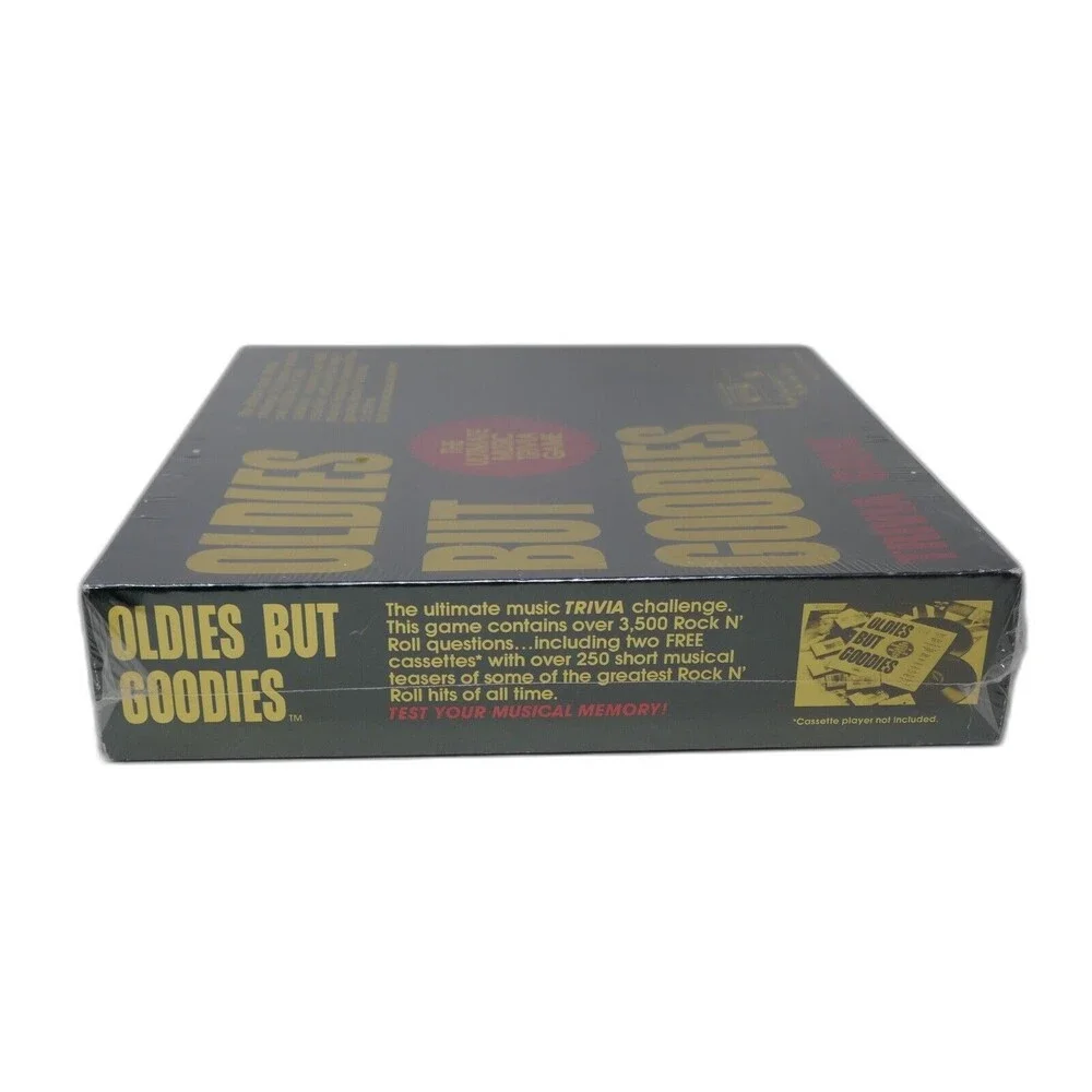 Original Sound Recording Oldies But Goodies Music Trivia Cassette Game SEALED